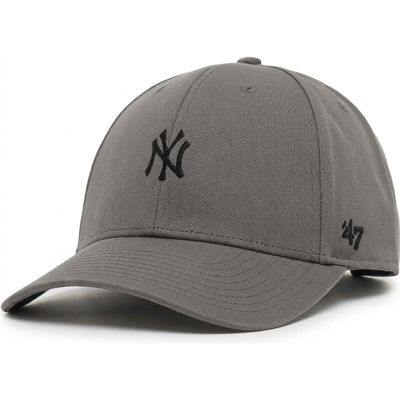 czapki-zakrzywiona-szary-tasma-regulowana-mvp-base-runner-legend-new-york-yankees-mlb-47-brand