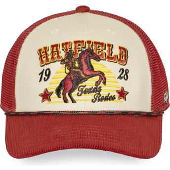 Czapki zakrzywiona czerwony snapback PCS ROD Hatfield