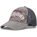 czapki-zakrzywiona-szary-snapback-floral-tattoo-city-vintage-wash-ed-hardy