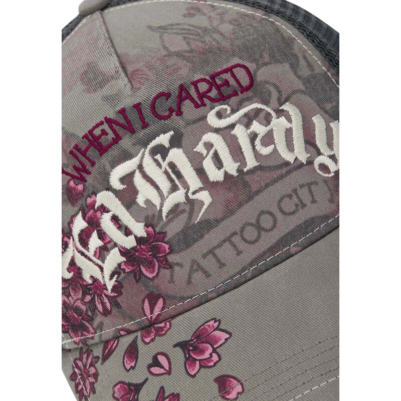 czapki-zakrzywiona-szary-snapback-floral-tattoo-city-vintage-wash-ed-hardy czapki-zakrzywiona-szary-snapback-floral-tattoo-city-vintage-wash-ed-hardy