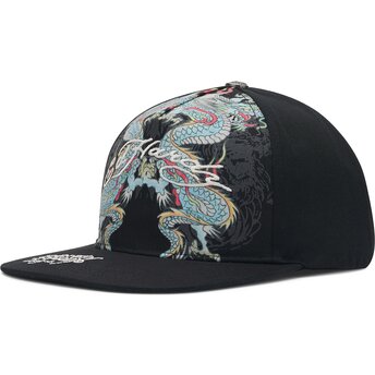 Czapki płaska czarny snapback Battle Ed Hardy