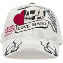 czapki-zakrzywiona-bialy-snapback-live-fast-love-hard-ed-hardy