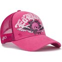 czapki-zakrzywiona-roz-snapback-flaming-gothic-skull-washed-ed-hardy