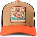 czapki-zakrzywiona-brazowy-snapback-hft-chill-surf-coastal
