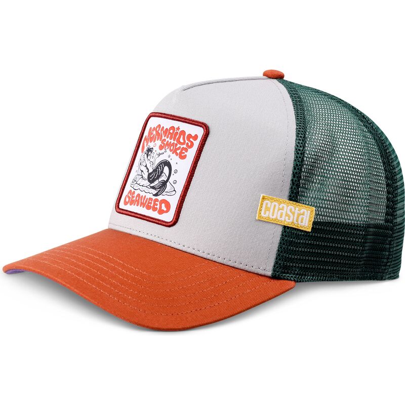 czapki-zakrzywiona-wielokolorowy-snapback-hft-mermaid-weed-coastal