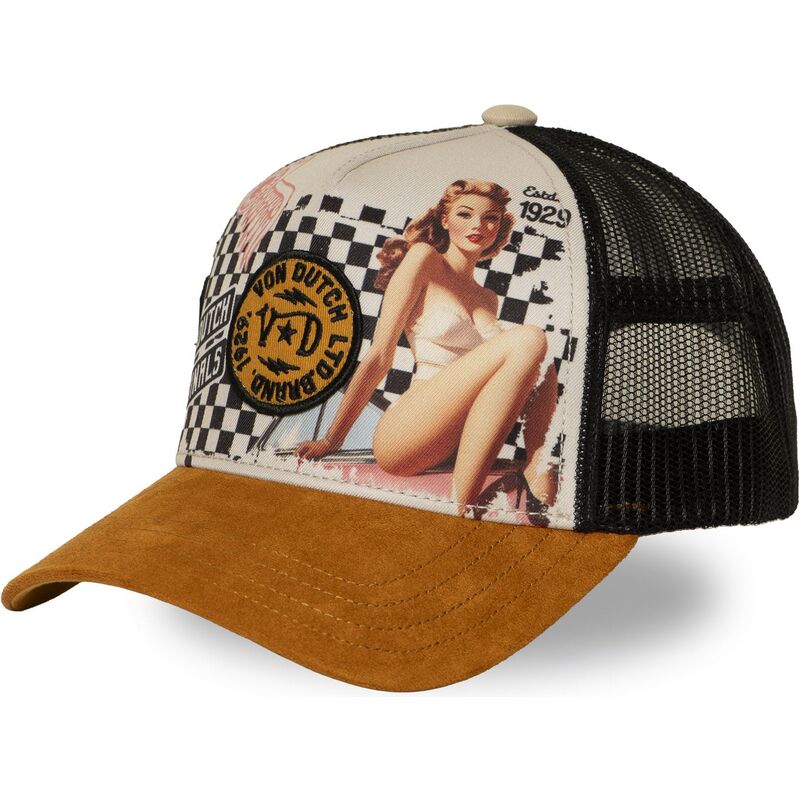 czapki-zakrzywiona-brazowy-snapback-subl23-von-dutch