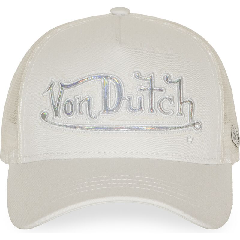 czapki-zakrzywiona-krem-snapback-rainbow-von-dutch