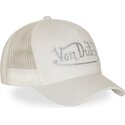 czapki-zakrzywiona-krem-snapback-rainbow-von-dutch