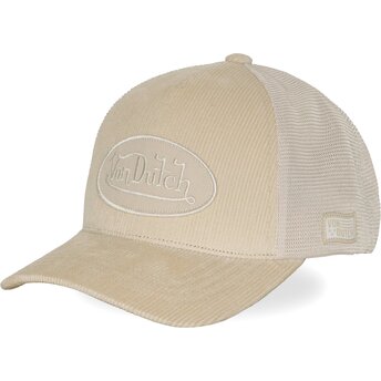 Czapki zakrzywiona krem snapback LOF B48 Von Dutch