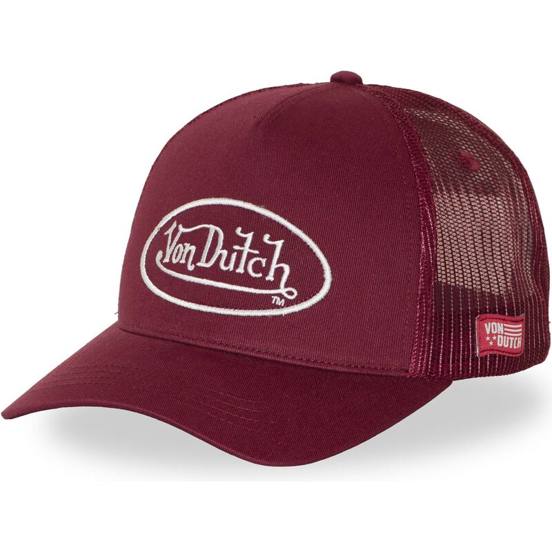 czapki-zakrzywiona-czerwony-snapback-lof-b54-von-dutch