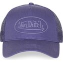czapki-zakrzywiona-fioletowy-snapback-log22-von-dutch
