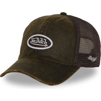 Czapki zakrzywiona brązowy snapback MAC17 Von Dutch