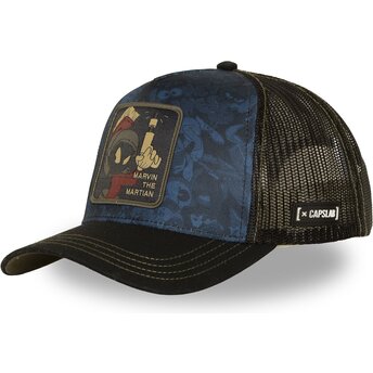Czapki zakrzywiona granatowy snapback LOO14 MAR Marvin Marsjańczyk Looney Tunes Capslab