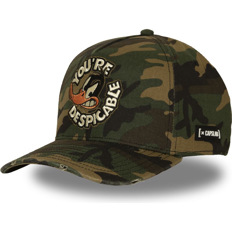 czapki-zakrzywiona-kamuflaz-snapback-loo14-des-kaczor-daffy-looney-tunes-capslab