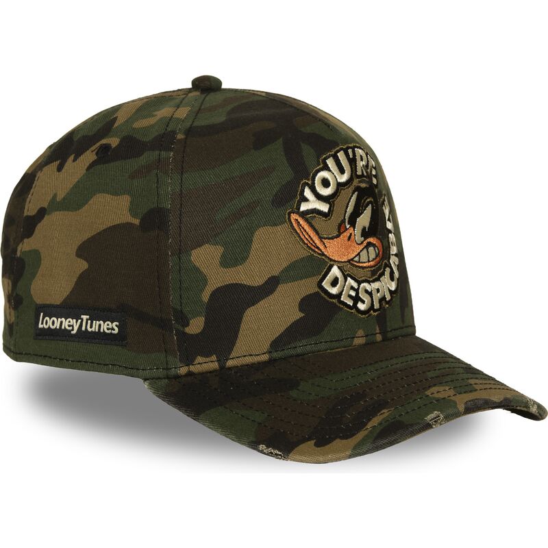 czapki-zakrzywiona-kamuflaz-snapback-loo14-des-kaczor-daffy-looney-tunes-capslab