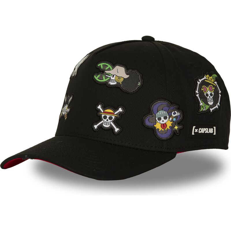 czapki-zakrzywiona-czarny-snapback-op8-fla-piraci-slomkowego-kapelusza-one-piece-capslab czapki-zakrzywiona-czarny-snapback-op8-fla-piraci-slomkowego-kapelusza-one-piece-capslab