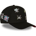 czapki-zakrzywiona-czarny-snapback-op8-fla-piraci-slomkowego-kapelusza-one-piece-capslab