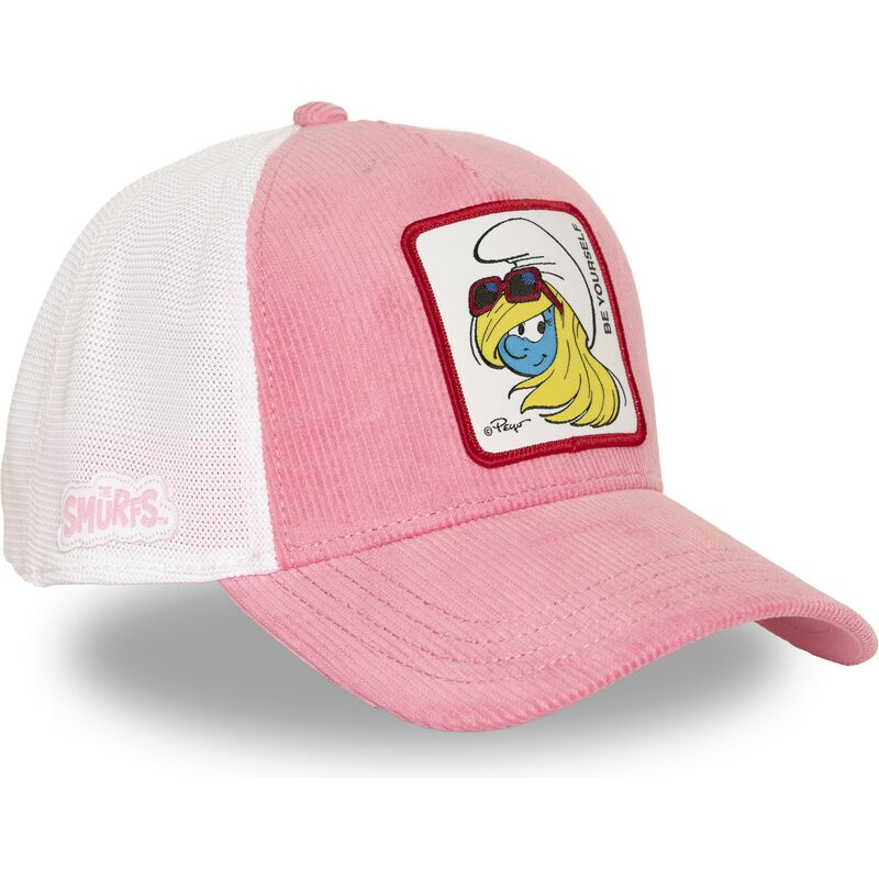 czapki-zakrzywiona-roz-snapback-smu3-sof-smerfetka-smerfy-capslab