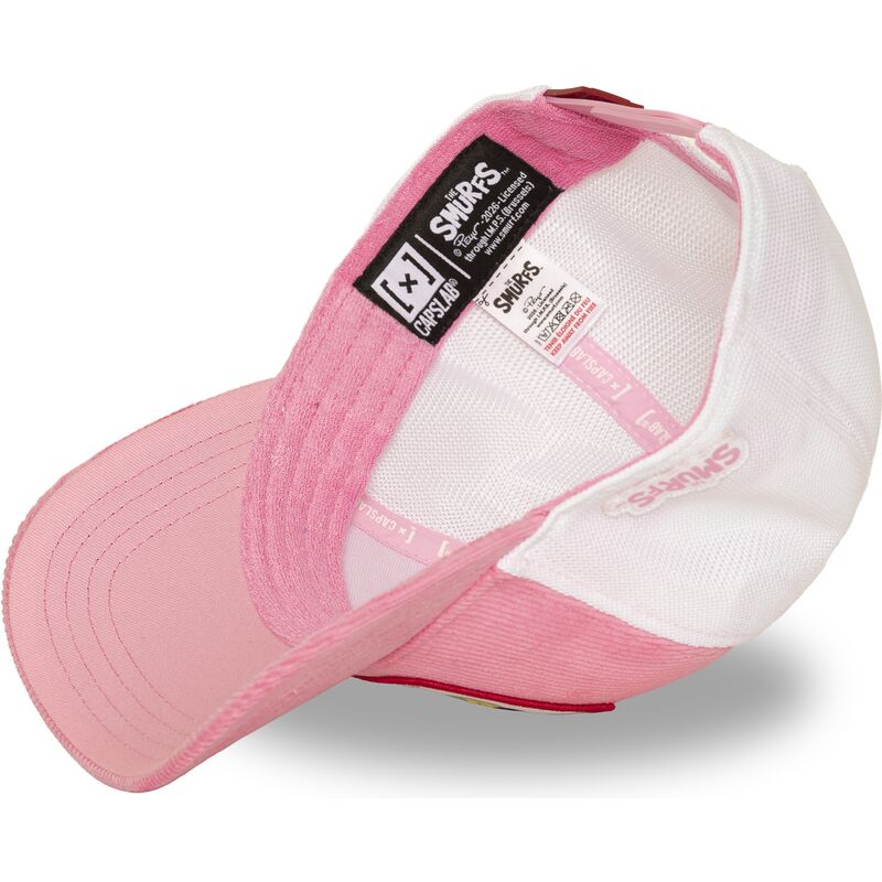 czapki-zakrzywiona-roz-snapback-smu3-sof-smerfetka-smerfy-capslab