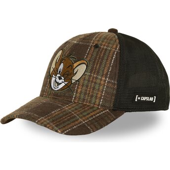 Czapki zakrzywiona brązowy snapback TAJ9 JER Jerry Looney Tunes Capslab