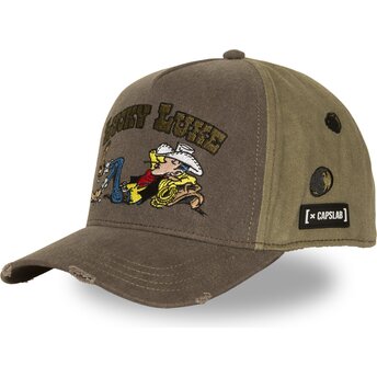 Czapki zakrzywiona brązowy snapback LCK4 LUC Lucky Luke Capslab