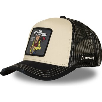 Czapki zakrzywiona beżowy snapback LCK4 COW Lucky Luke Capslab