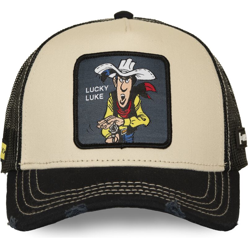 czapki-zakrzywiona-bezowy-snapback-lck4-cow-lucky-luke-capslab