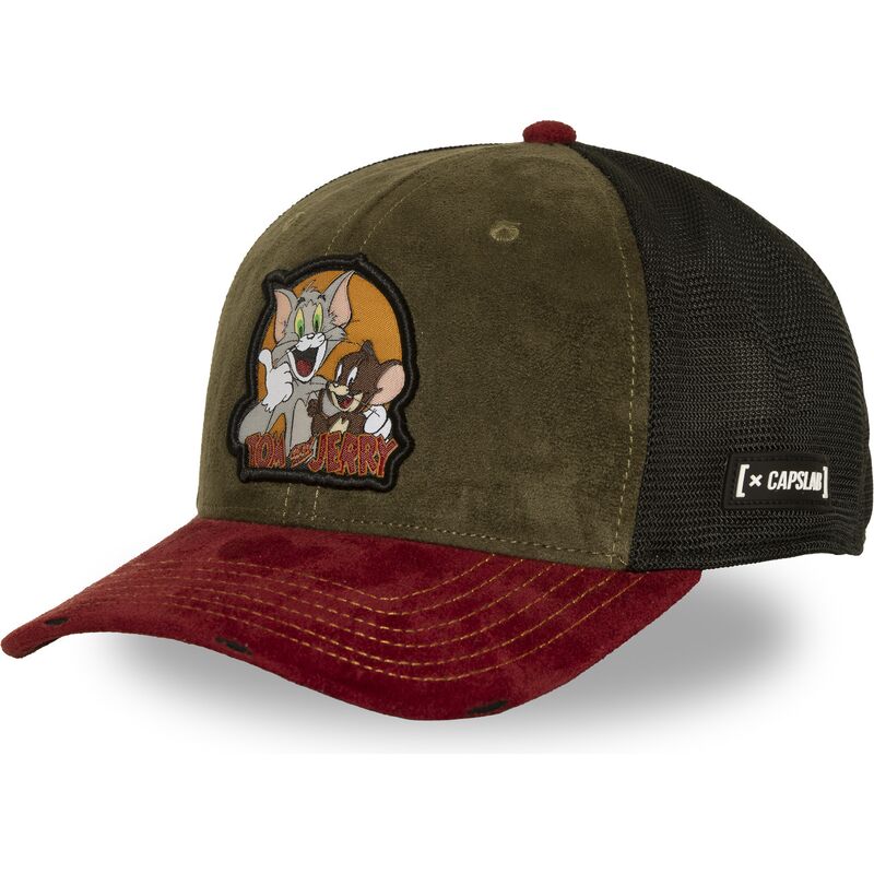 czapki-zakrzywiona-wielokolorowy-snapback-taj9-taj-tom-i-jerry-looney-tunes-capslab