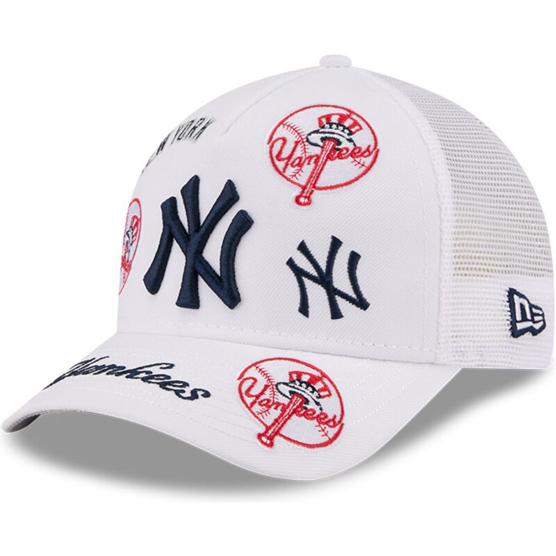 czapki-zakrzywiona-bialy-snapback-9forty-m-crown-a-frame-all-over-new-york-yankees-mlb-new-era