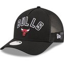 czapki-zakrzywiona-czarny-snapback-9forty-m-crown-a-frame-pomp-chicago-bulls-nba-new-era