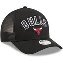 czapki-zakrzywiona-czarny-snapback-9forty-m-crown-a-frame-pomp-chicago-bulls-nba-new-era