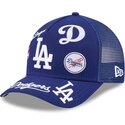 czapki-zakrzywiona-niebieski-snapback-9forty-m-crown-a-frame-all-over-los-angeles-dodgers-mlb-new-era