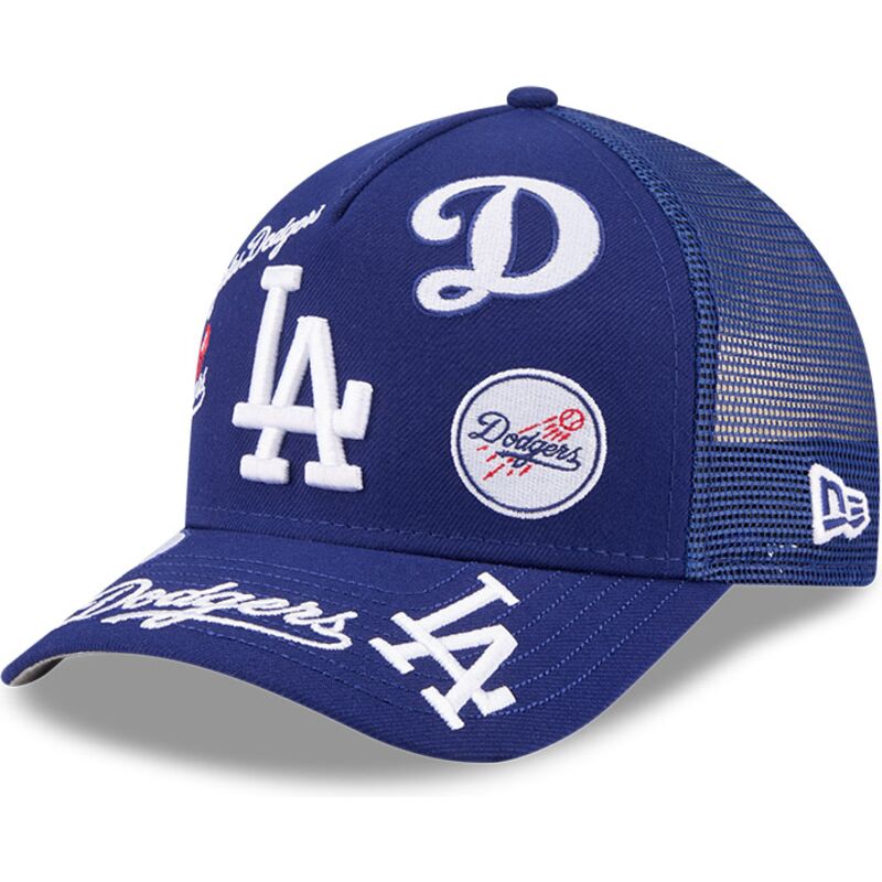czapki-zakrzywiona-niebieski-snapback-9forty-m-crown-a-frame-all-over-los-angeles-dodgers-mlb-new-era