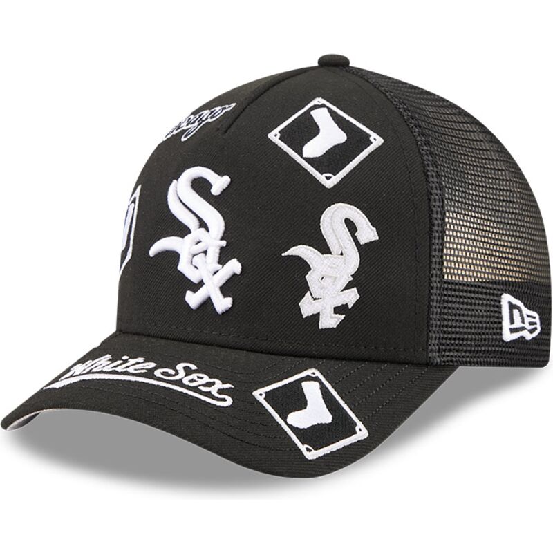 czapki-zakrzywiona-czarny-snapback-9forty-m-crown-a-frame-all-over-chicago-white-sox-mlb-new-era