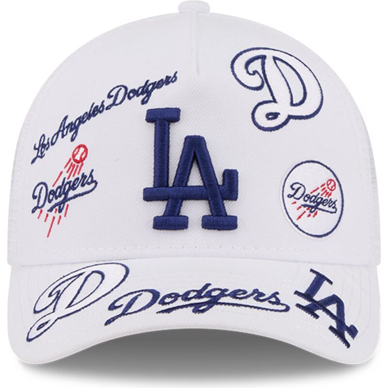 czapki-zakrzywiona-bialy-snapback-9forty-m-crown-a-frame-all-over-los-angeles-dodgers-mlb-new-era