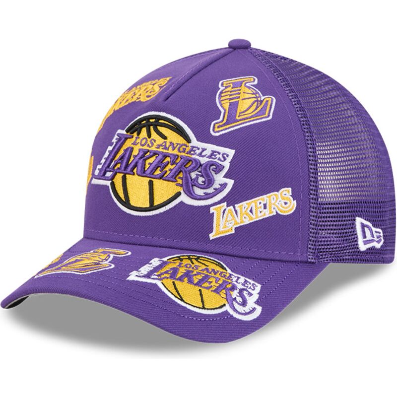 czapki-zakrzywiona-fioletowy-snapback-9forty-m-crown-a-frame-all-over-los-angeles-lakers-nba-new-era czapki-zakrzywiona-fioletowy-snapback-9forty-m-crown-a-frame-all-over-los-angeles-lakers-nba-new-era