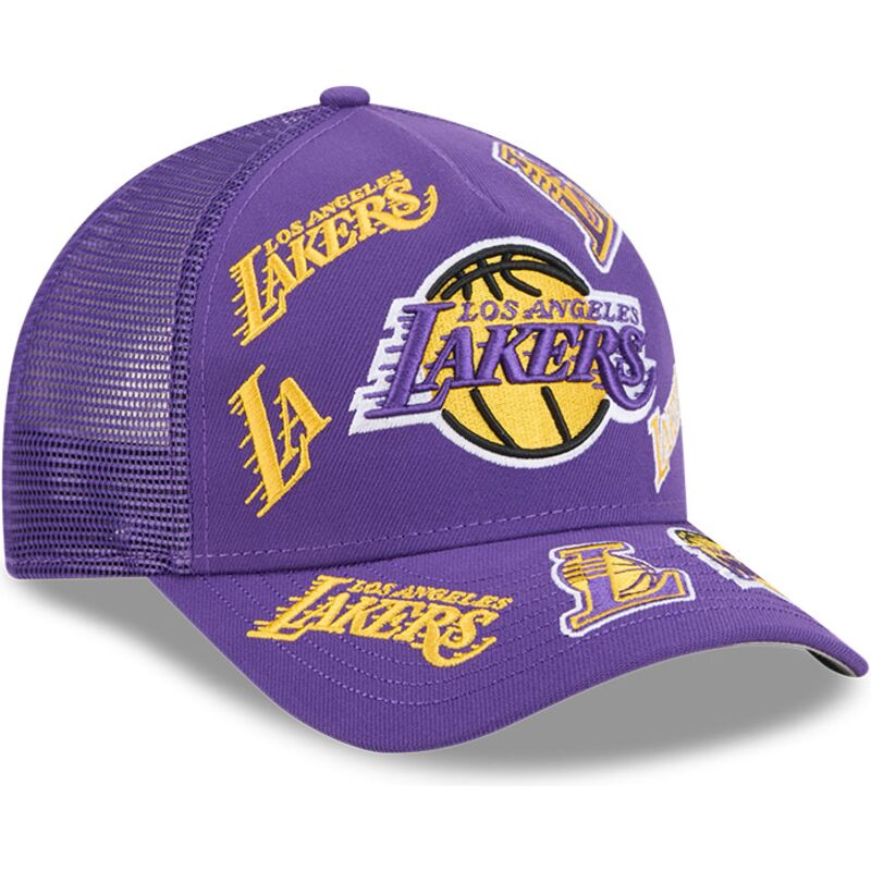 czapki-zakrzywiona-fioletowy-snapback-9forty-m-crown-a-frame-all-over-los-angeles-lakers-nba-new-era czapki-zakrzywiona-fioletowy-snapback-9forty-m-crown-a-frame-all-over-los-angeles-lakers-nba-new-era
