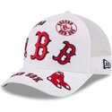 czapki-zakrzywiona-bialy-snapback-9forty-m-crown-a-frame-all-over-boston-red-sox-mlb-new-era