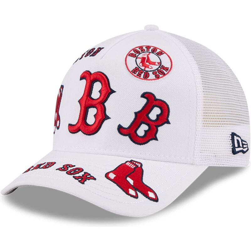czapki-zakrzywiona-bialy-snapback-9forty-m-crown-a-frame-all-over-boston-red-sox-mlb-new-era czapki-zakrzywiona-bialy-snapback-9forty-m-crown-a-frame-all-over-boston-red-sox-mlb-new-era