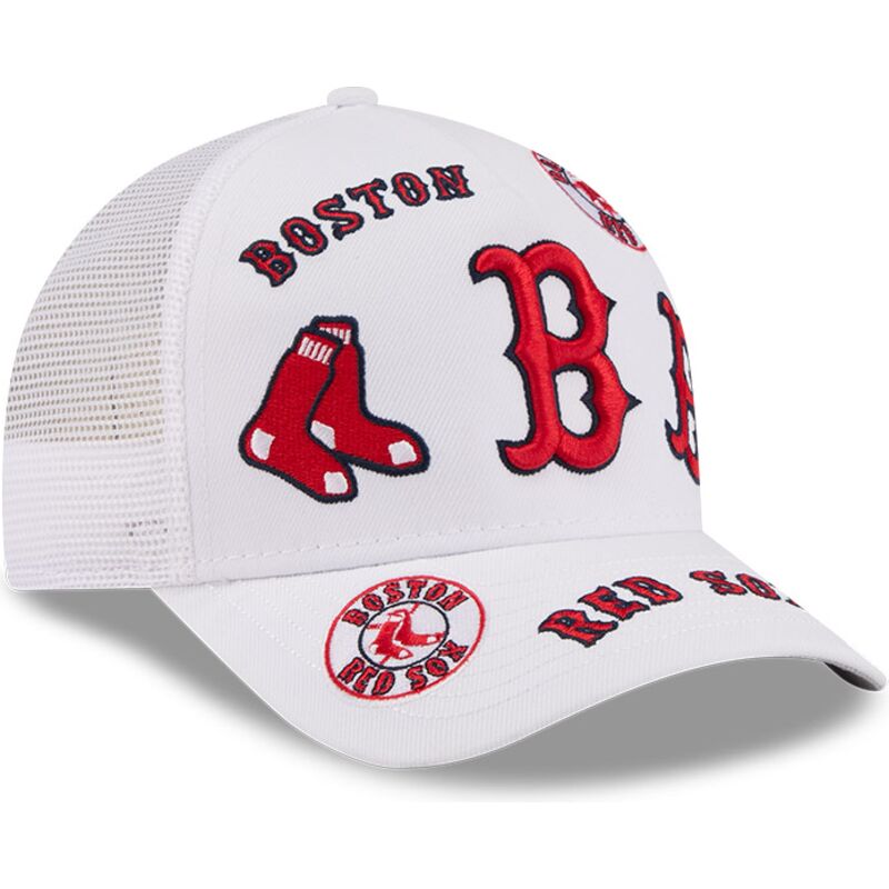 czapki-zakrzywiona-bialy-snapback-9forty-m-crown-a-frame-all-over-boston-red-sox-mlb-new-era czapki-zakrzywiona-bialy-snapback-9forty-m-crown-a-frame-all-over-boston-red-sox-mlb-new-era