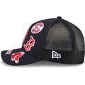 czapki-zakrzywiona-granatowy-snapback-9forty-m-crown-a-frame-all-over-boston-red-sox-mlb-new-era
