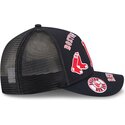 czapki-zakrzywiona-granatowy-snapback-9forty-m-crown-a-frame-all-over-boston-red-sox-mlb-new-era