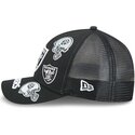 czapki-zakrzywiona-czarny-snapback-9forty-m-crown-a-frame-all-over-las-vegas-raiders-nfl-new-era