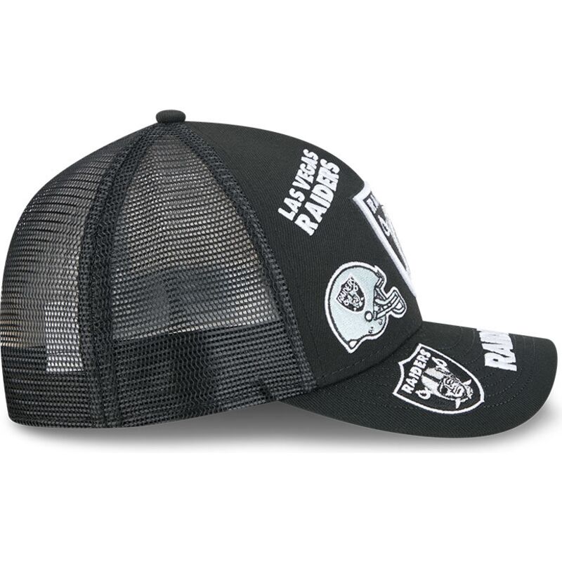 czapki-zakrzywiona-czarny-snapback-9forty-m-crown-a-frame-all-over-las-vegas-raiders-nfl-new-era