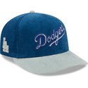 czapki-zakrzywiona-niebieski-snapback-9fifty-9fifity-two-tone-cord-los-angeles-dodgers-mlb-new-era
