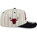 czapki-zakrzywiona-bezowy-snapback-19twenty-pinstripe-chicago-bulls-nba-new-era