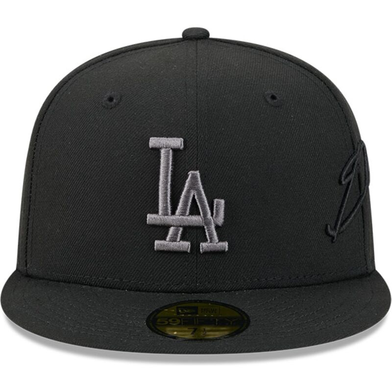 czapki-plaska-czarny-dopasowany-59fifty-side-script-los-angeles-dodgers-mlb-new-era czapki-plaska-czarny-dopasowany-59fifty-side-script-los-angeles-dodgers-mlb-new-era