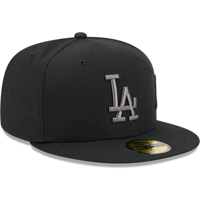 czapki-plaska-czarny-dopasowany-59fifty-side-script-los-angeles-dodgers-mlb-new-era czapki-plaska-czarny-dopasowany-59fifty-side-script-los-angeles-dodgers-mlb-new-era