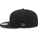 czapki-plaska-czarny-dopasowany-59fifty-side-script-los-angeles-dodgers-mlb-new-era