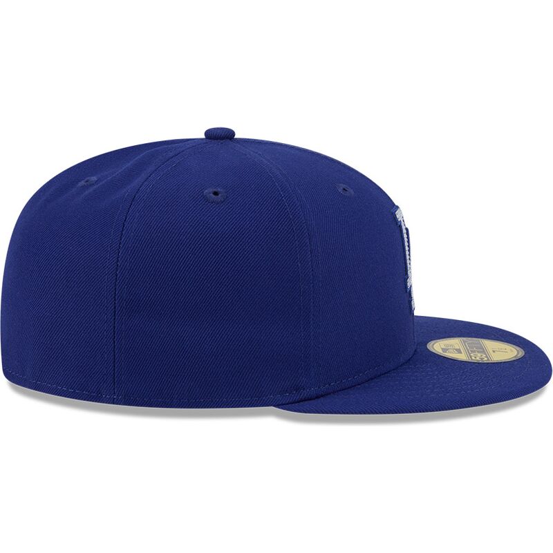 czapki-plaska-niebieski-dopasowany-59fifty-rhinstone-badge-los-angeles-dodgers-mlb-new-era